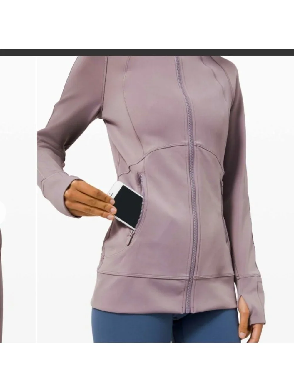 Lululemon Day Maker Full Zip Hoodie Lunar Rock